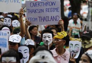 Anti-government protesters Bangkok